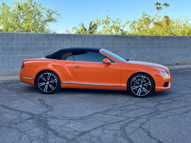 Photo of 2014 Orange Flame Metallic Bentley Continental GT
