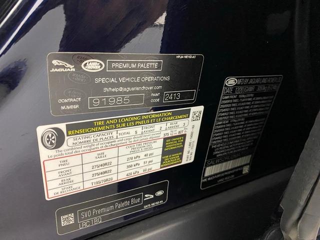 Photo of 2021 SVO Premium Palette Blue Land Rover Range Rover Sport