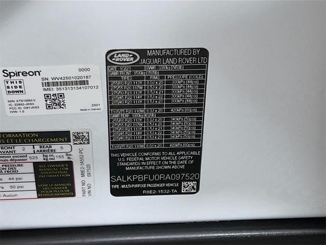 Photo of 2024 Fuji White Land Rover Range Rover