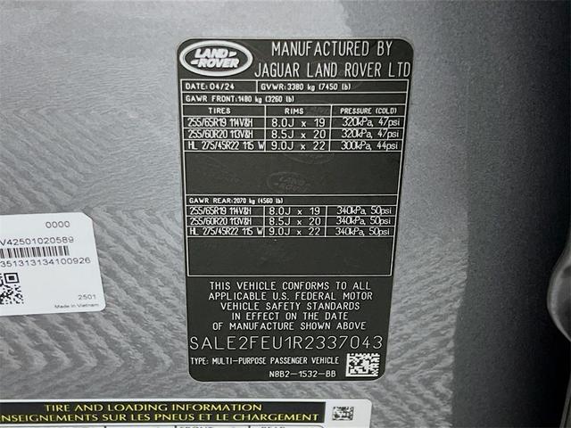 Photo of 2024 Eiger Grey Land Rover Defender