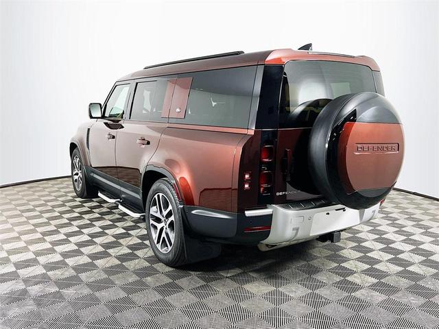 Photo of 2024 Sedona Red Land Rover Defender