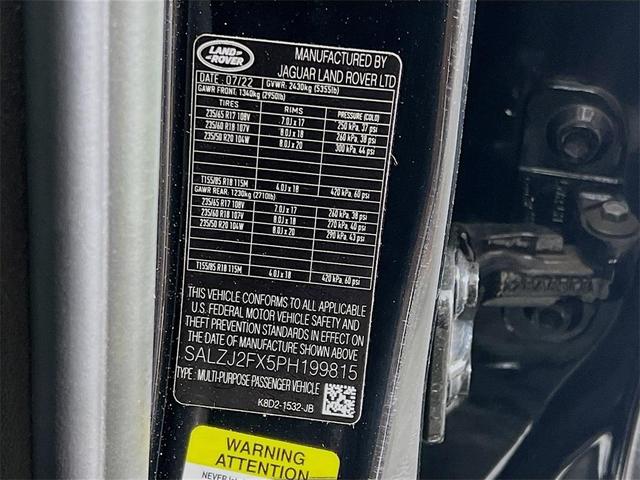 Photo of 2023 Santorini Black Land Rover Range Rover Evoque