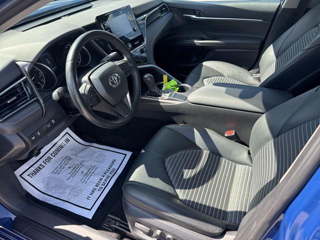 Photo of 2024 Blue Toyota Camry