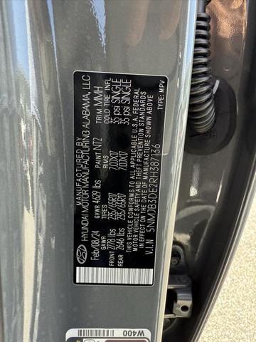 Photo of 2024 Gray Hyundai TUCSON