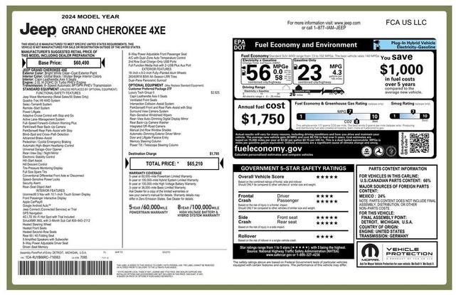 2024 Jeep Grand Cherokee 4xe