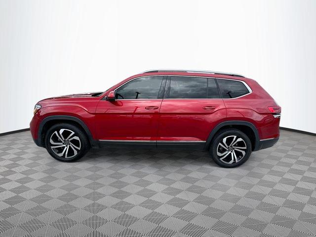 Photo of 2021 Aurora Red Metallic Volkswagen Atlas