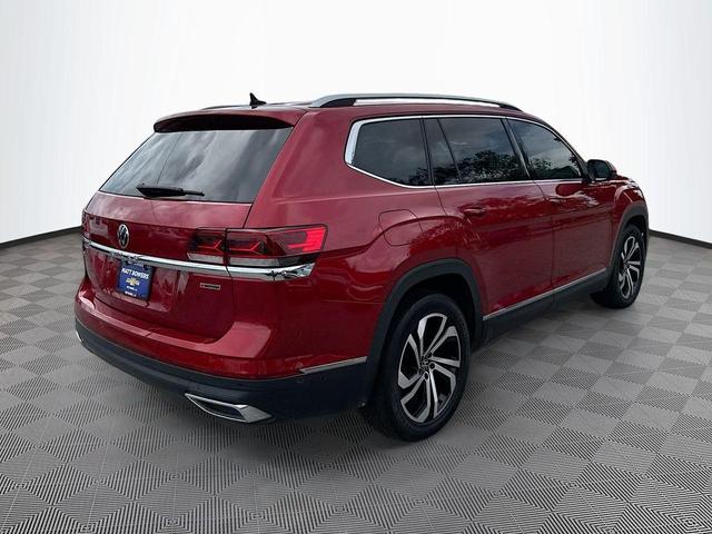 Photo of 2021 Aurora Red Metallic Volkswagen Atlas