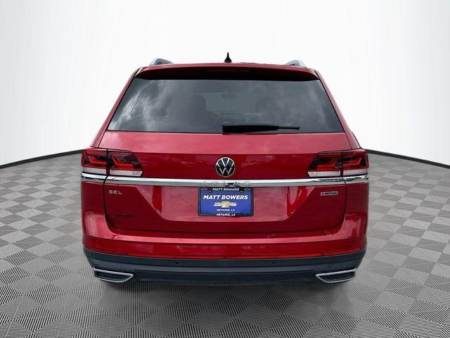 Photo of 2021 Aurora Red Metallic Volkswagen Atlas