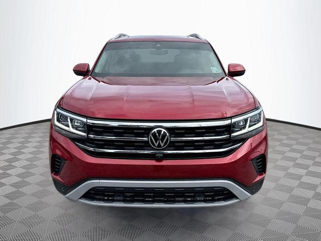 Photo of 2021 Aurora Red Metallic Volkswagen Atlas