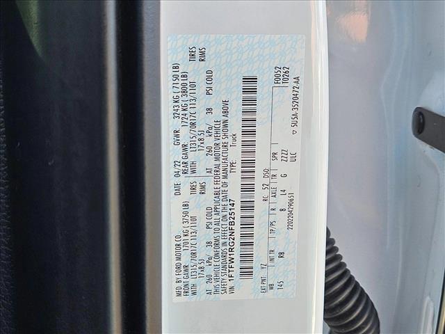 Photo of 2022 Oxford White Ford F-150