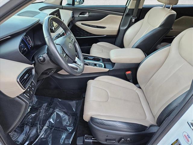 Photo of 2019 Quartz White Hyundai SANTA FE