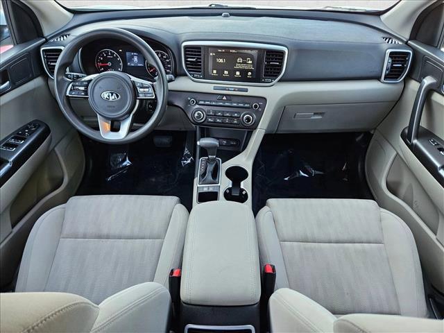 Photo of 2021 Clear White Kia Sportage
