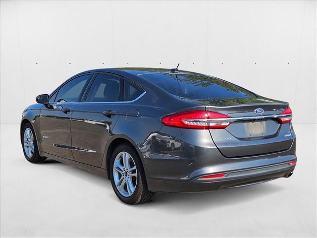 Photo of 2018 Silver/Gray Ford Fusion Hybrid