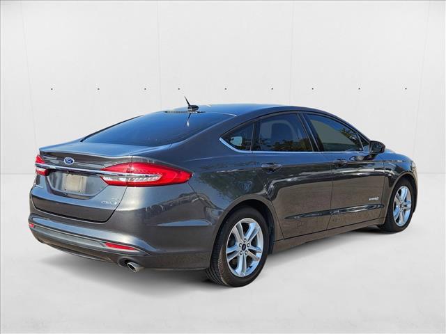 Photo of 2018 Silver/Gray Ford Fusion Hybrid