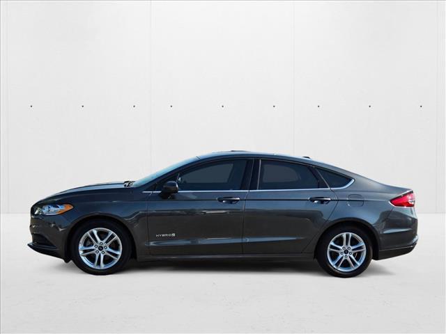 Photo of 2018 Silver/Gray Ford Fusion Hybrid