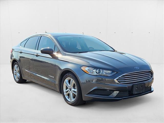 Photo of 2018 Silver/Gray Ford Fusion Hybrid