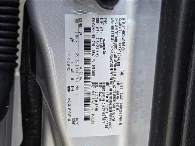 Photo of 2017 Silver/Gray Ford Focus