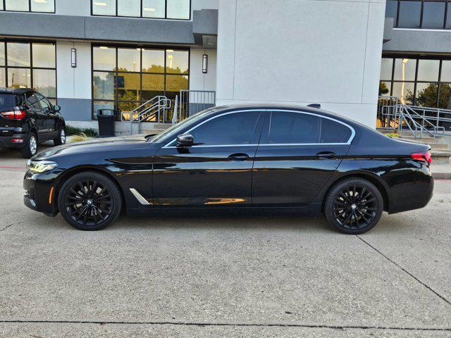 Photo of 2021 Black Sapphire Metallic BMW 530
