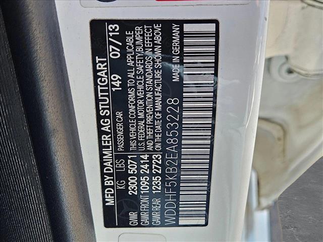 Photo of 2014 White Mercedes-Benz E-Class