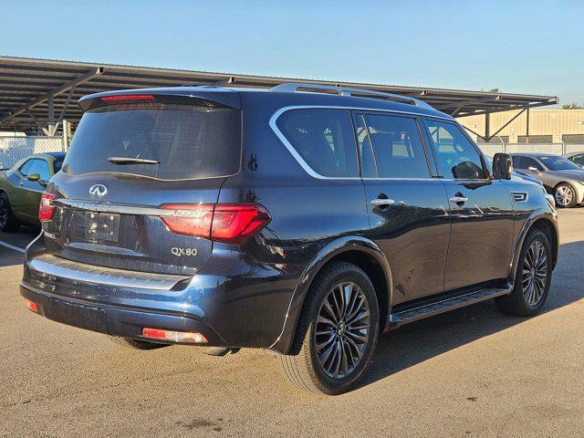 Photo of 2023 Hermosa Blue INFINITI QX80
