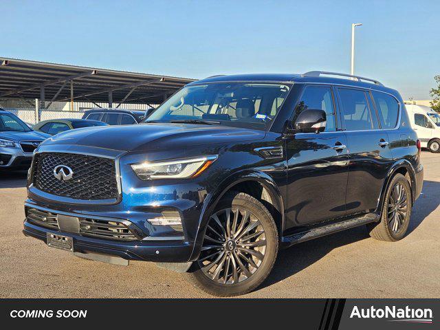 Photo of 2023 Hermosa Blue INFINITI QX80