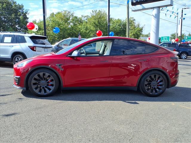 Photo of 2021 Red Multi Tesla Model Y