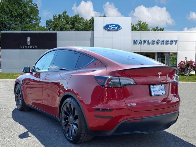 Photo of 2021 Red Multi Tesla Model Y