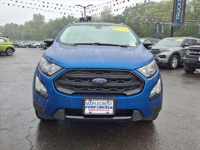Photo of 2021 Lightning Blue Ford EcoSport
