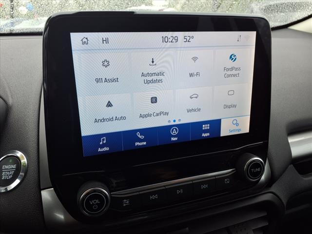 Photo of 2021 Lightning Blue Ford EcoSport