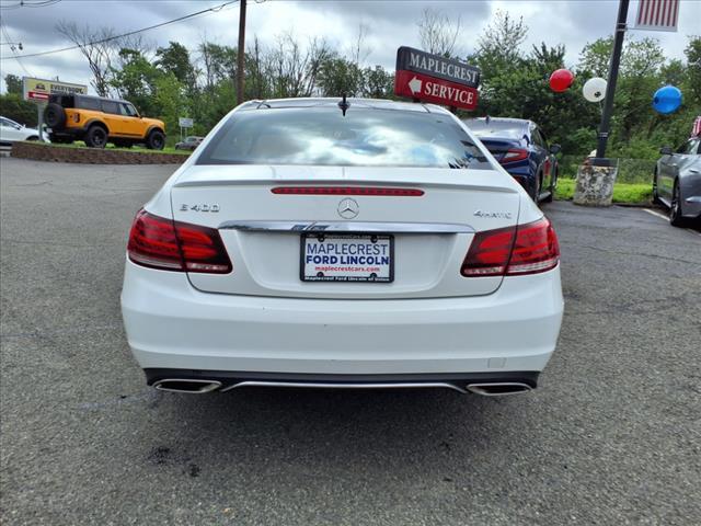 Photo of 2015 White Mercedes-Benz E-Class