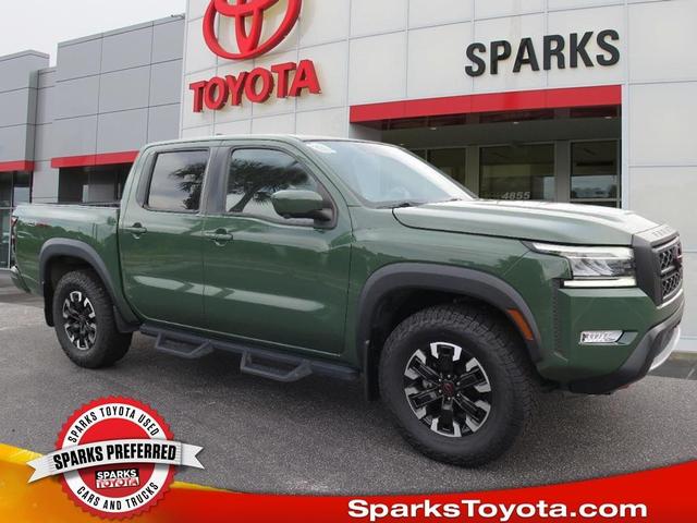 Photo of 2022 Tactical Green Metallic Nissan Frontier