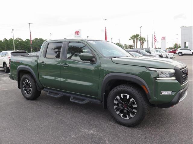 Photo of 2022 Tactical Green Metallic Nissan Frontier