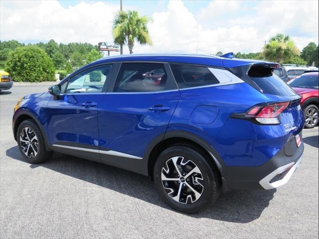 Photo of 2025 Sapphire Blue Kia Sportage