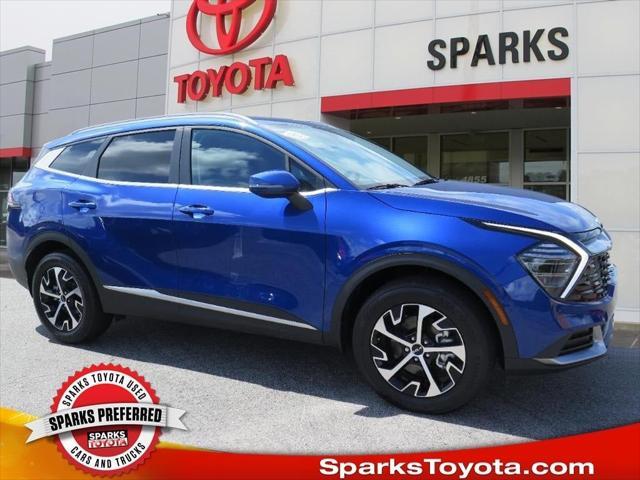 Photo of 2025 Sapphire Blue Kia Sportage