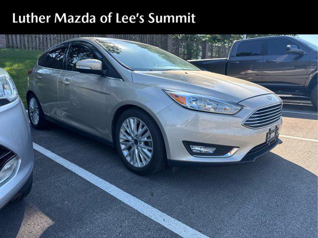 Photo of 2017 White Gold Metallic Ford Focus