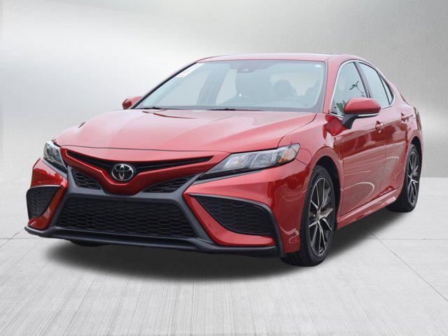 Photo of 2023 Supersonic Red Toyota Camry