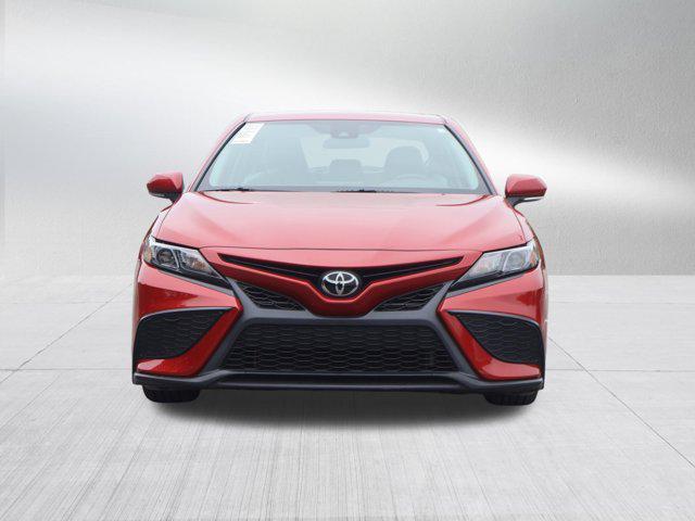 Photo of 2023 Supersonic Red Toyota Camry
