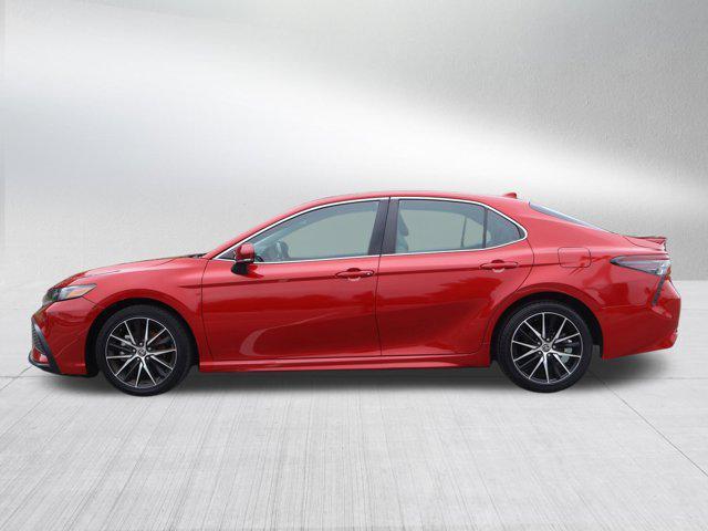 Photo of 2023 Supersonic Red Toyota Camry