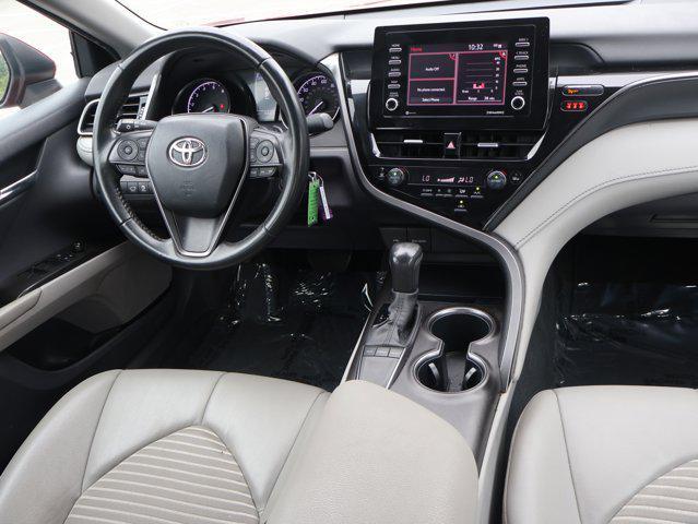 Photo of 2023 Supersonic Red Toyota Camry