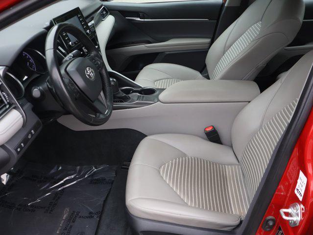 Photo of 2023 Supersonic Red Toyota Camry
