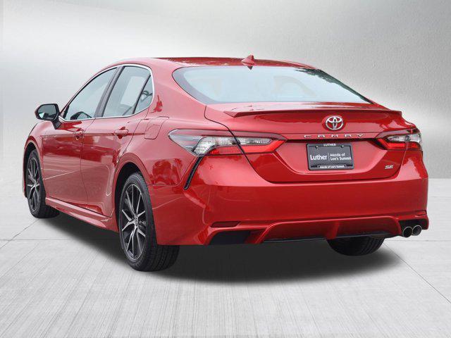 Photo of 2023 Supersonic Red Toyota Camry