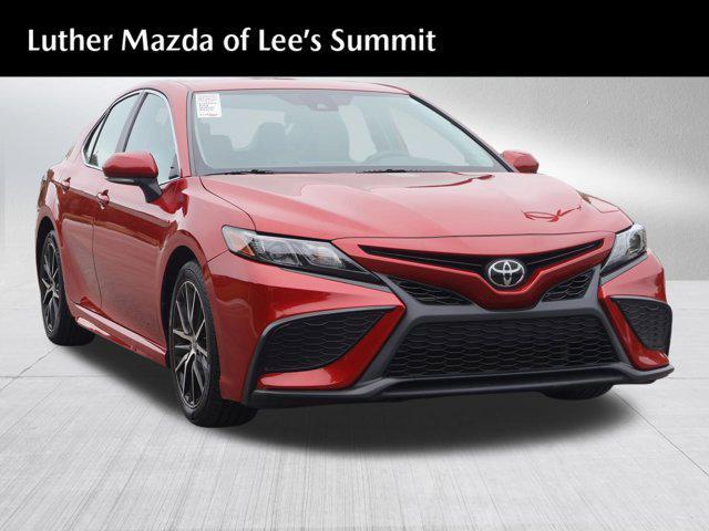Photo of 2023 Supersonic Red Toyota Camry