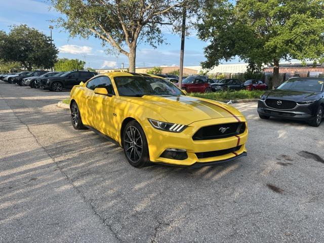 Photo of 2016 Triple Yellow Tri-Coat Ford Mustang