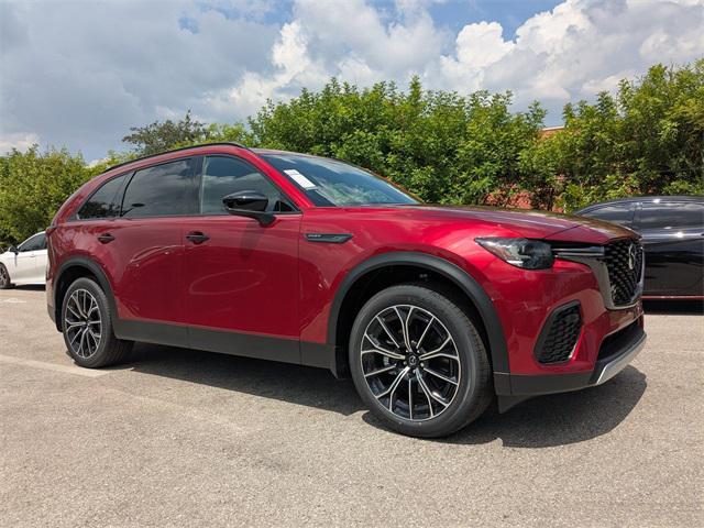 Photo of 2025 Soul Red Crystal Metallic Mazda CX-70 PHEV