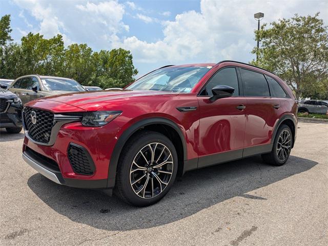 Photo of 2025 Soul Red Crystal Metallic Mazda CX-70 PHEV