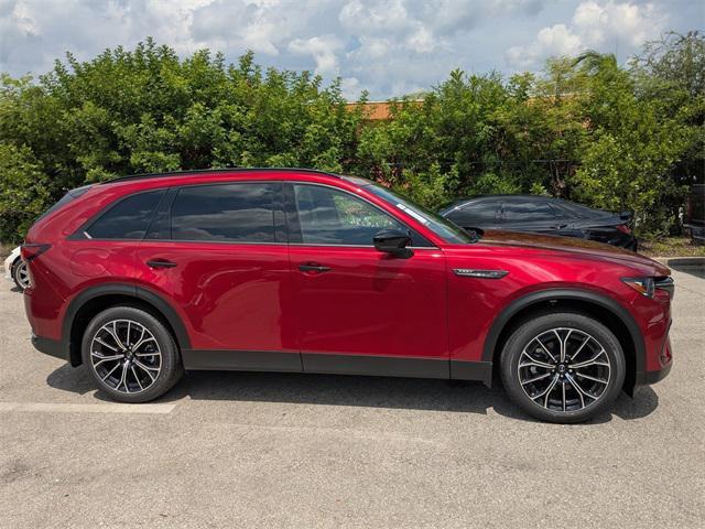 Photo of 2025 Soul Red Crystal Metallic Mazda CX-70 PHEV