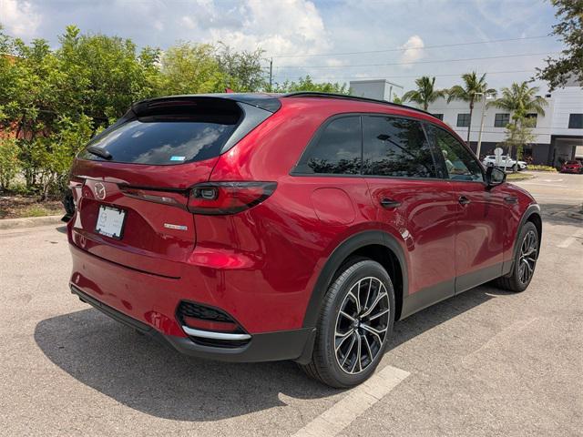 Photo of 2025 Soul Red Crystal Metallic Mazda CX-70 PHEV