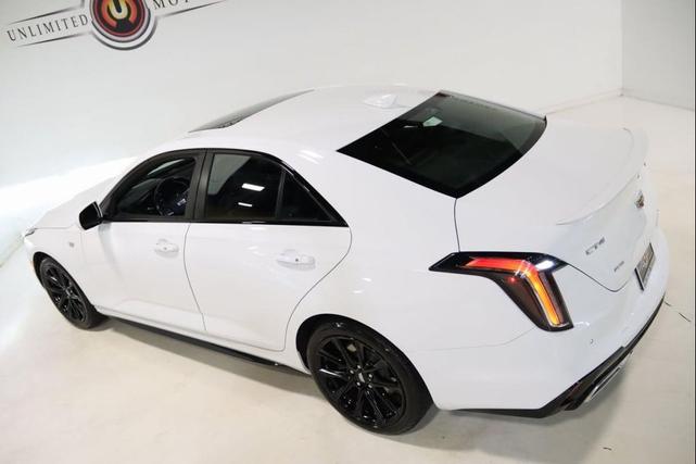 Photo of 2023 Summit White Cadillac CT4