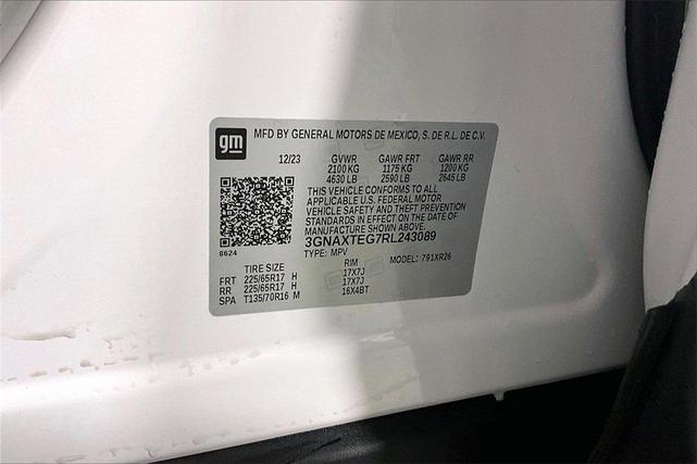 Photo of 2024 Summit White Chevrolet Equinox