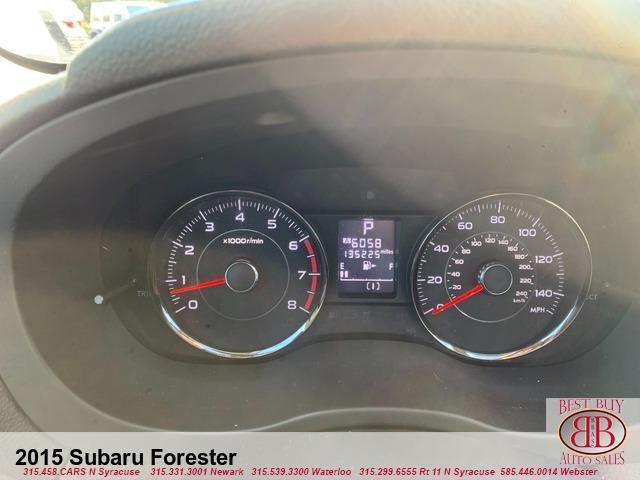Photo of 2015 Crystal Black Silica Subaru Forester